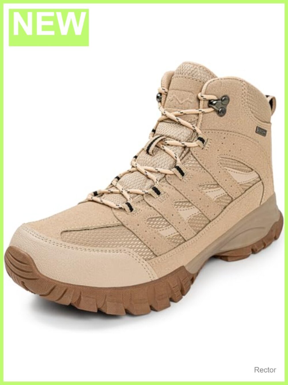 Waterproof Hiking Boots with Arch Support, Non-Slip Traction, Cushioned, Ankle